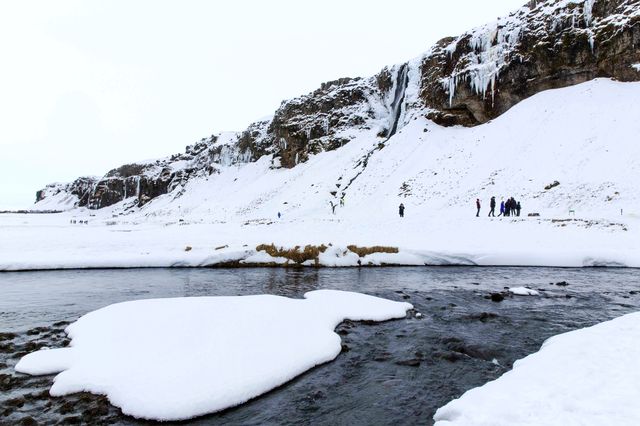 Iceland's largest waterfall, Skogafoss.