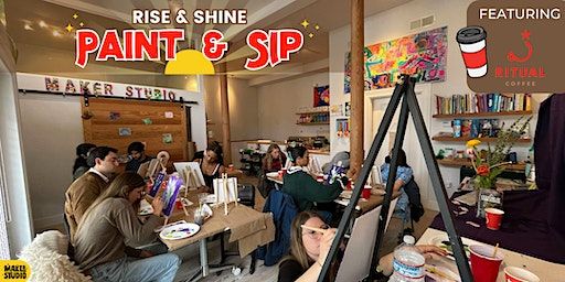 Rise and Shine Paint & Sip Ft. Ritual Coffee - 10/22 | 600a Octavia St