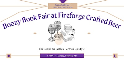 Boozy Book Fair at Fireforge | Fireforge