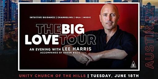 An Evening with Lee Harris in Austin | Unity Church of the Hills
