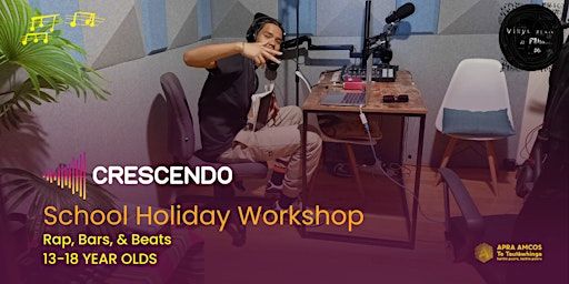 2 Day Rap Bars & Beats Holiday Workshop 13-18yr olds | Crescendo Music Studio