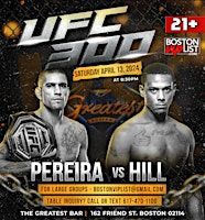 UFC 300 Watch Party | The Greatest Bar