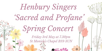Spring Concert - Sacred and Profane | St Monica Trust