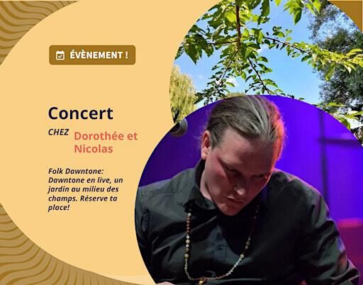 Évasion Indie Folk avec Dawntone dans un jardin bucolique | Un jardin au milieu des champs