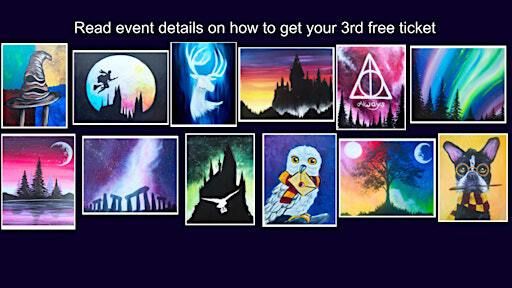 Brews and Brushes: Potter Themes (buy 2 tickets and get a 3rd for free!) | Books & Brews