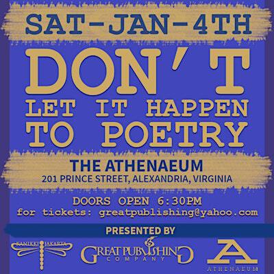 DON'T LET IT HAPPEN TO POETRY 2025 (A Poet's Reunion) | Athenaeum