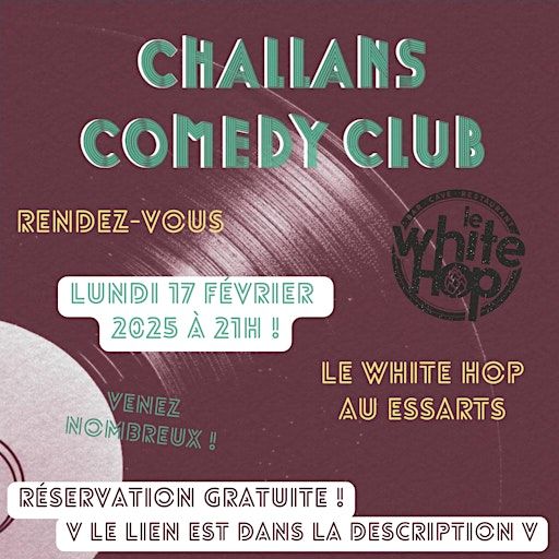 Soirée stand up au white hop | Le White Hop