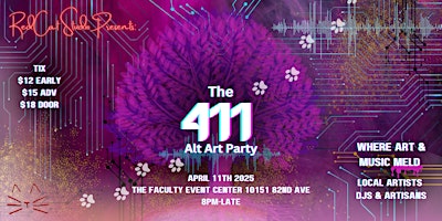Red Cat Studio Presents: The 411, Alt Art Party | The Faculty Event Centre