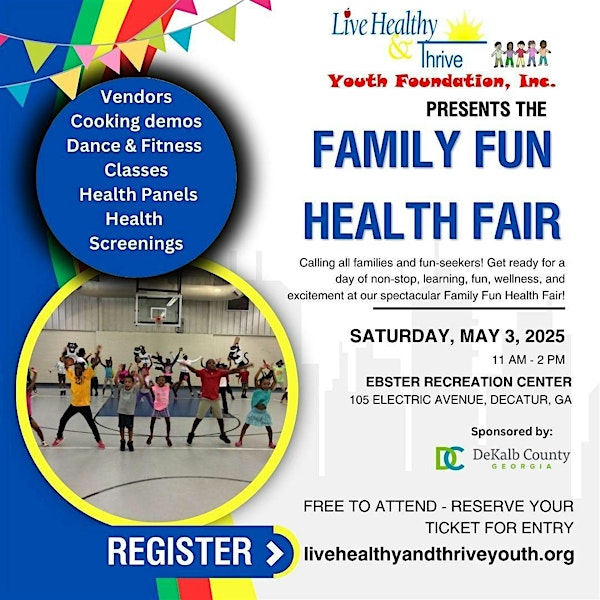 LHTYF's Family Fun Health Fair | Ebster Recreation Center