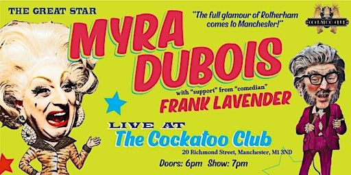 Myra DuBois Live at The Cockatoo Club | The Cockatoo Club