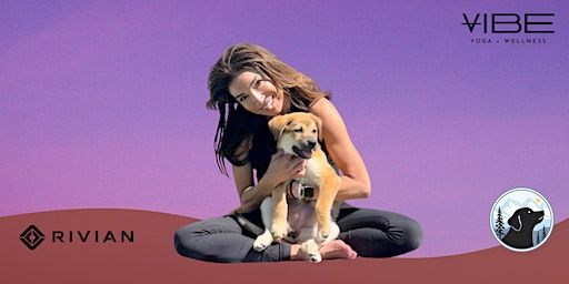 Rescue Puppy Yoga @ Rivian Denver! | Rivian
