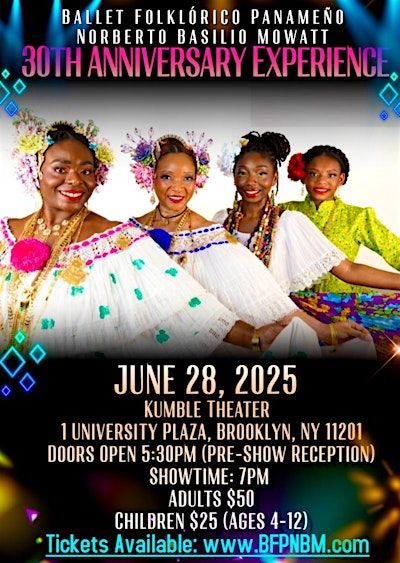 BFPNBM presents our 30th Experience | Kumble Theater