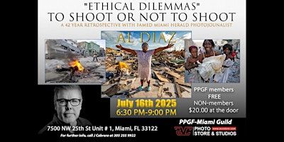 Ethical Dilemmas - To Shoot Or Not To Shoot with Al Diaz | AVC PHOTO AND VIDEO SPECIALTY STORE