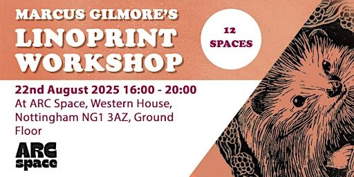 Linoprinting Workshop at ARC Space Nottingham 22nd August 16:00 - 20:00 | ARC Space | Nottingham Coworking