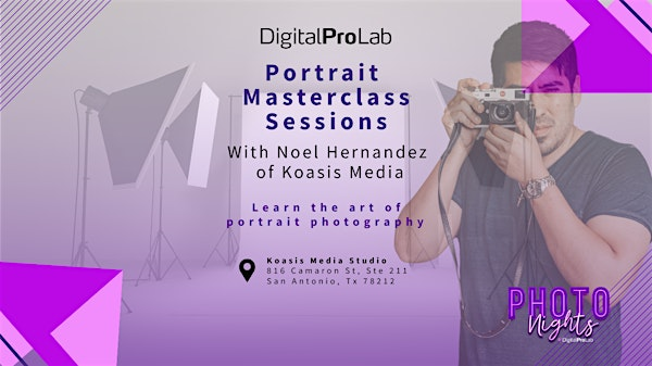 Portrait Masterclass Sessions | Digital Pro Lab (Photo Express)