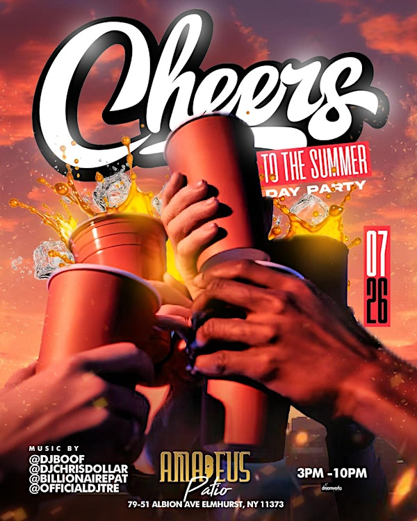 “CHEERS TO THE SUMMER” DAY PARTY | Amadeus Nightclub