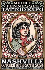 Middle Tennessee Tattoo Expo 2025 | The Fairgrounds Nashville, Tennessee, USA