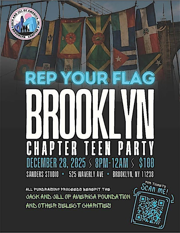 Brooklyn Jack & Jill Teen Takeover  - Rep Your Flag! | Sanders Studios NYC