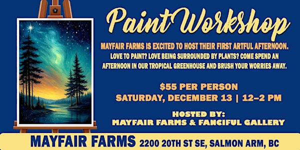 Paint Workshop at Mayfair Farms | 2200 20 St SE