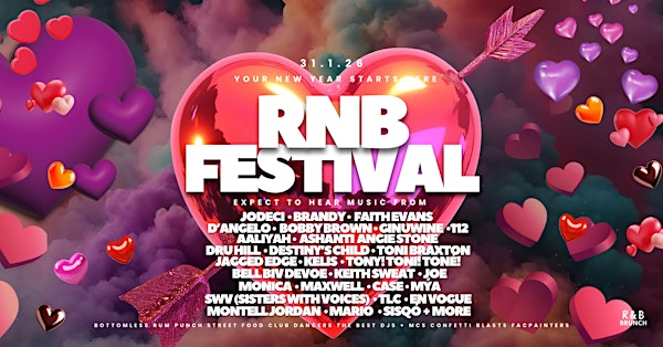 RNB Festival Bottomless Rum Punch SAT 31 JANUARY | Club Colette