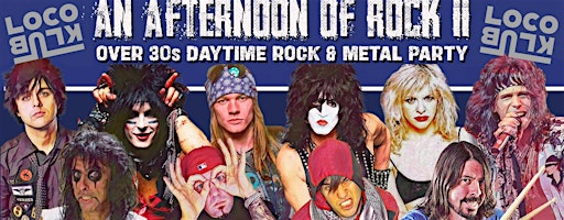 BRISTOL An Afternoon of Rock II - Over30s Rock/Metal: Sun 24 May, 3pm-7pm | Loco Klub