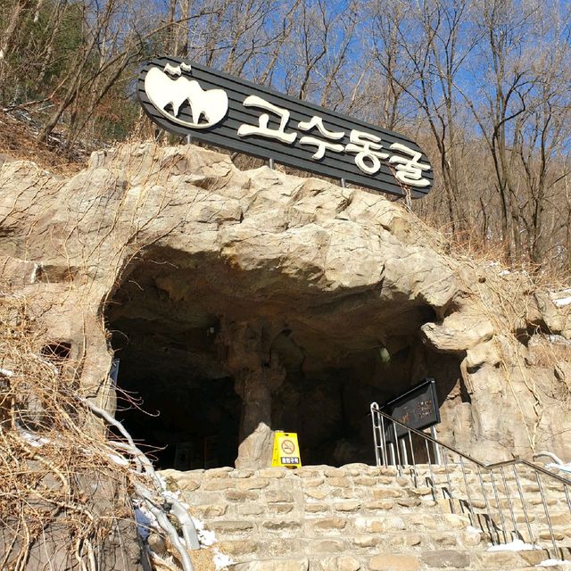 시원하고 웅장한 단양 고수동굴!