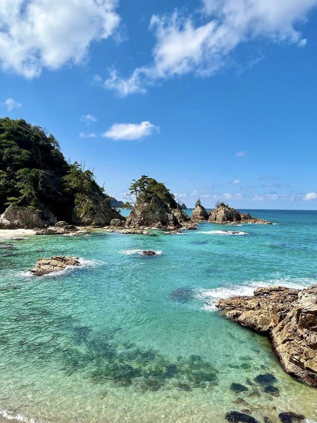 鳥取:山陰ジオパーク認定の海へ