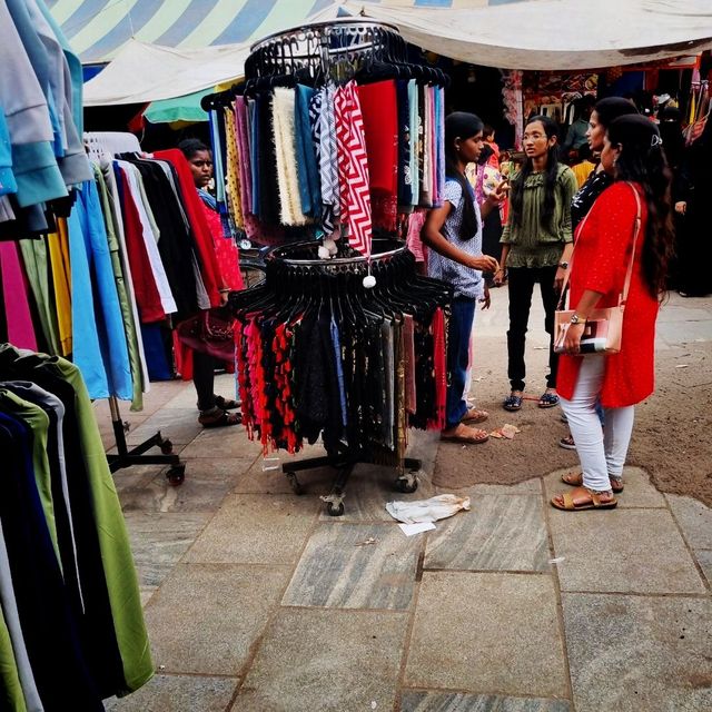 The Many Market Vendors At Charminar
