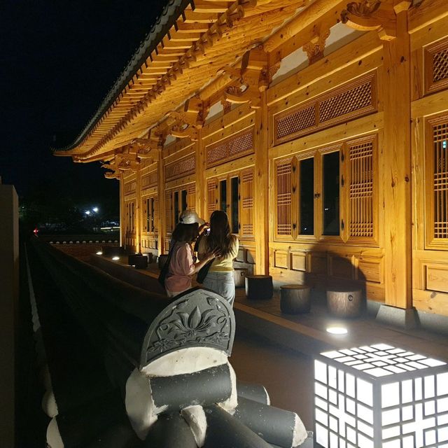 Deokjin Park Night View in Jeonju