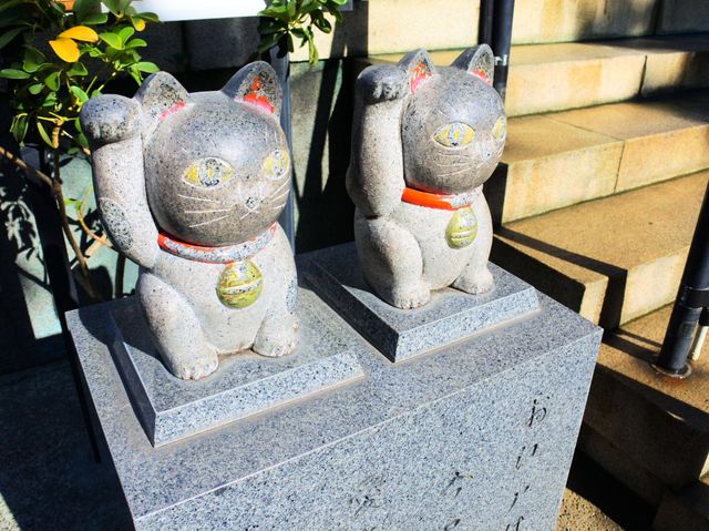 招き猫で縁結び
