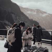 KUROBE DAM ALPINE ROUTE JAPAN