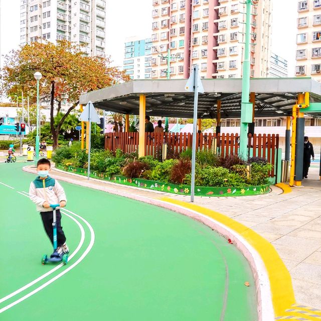 沙田交通安全公園 遊戲中學習遵守道路規則