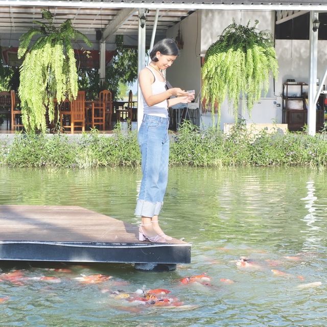 คาเฟ่ โดนใจ ใกล้ถนนสายเอเชีย ของสิงห์บุรี