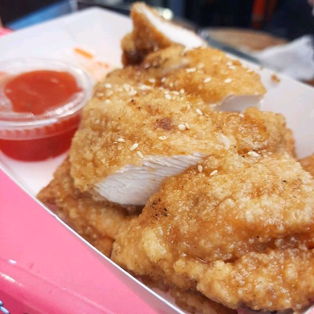 【新北】夜市美食-火爆雞排