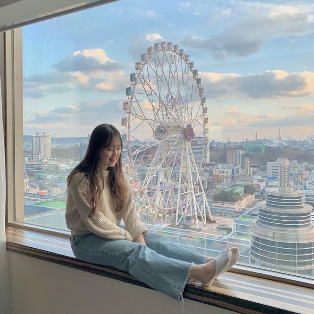 울산 관람차 뷰 롯데호텔