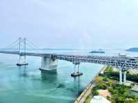 瀬戸大橋を見下ろす絶景。感動の空中散歩
