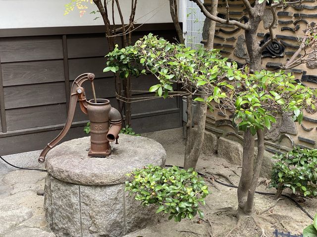 博多の古い町屋が復元されています。