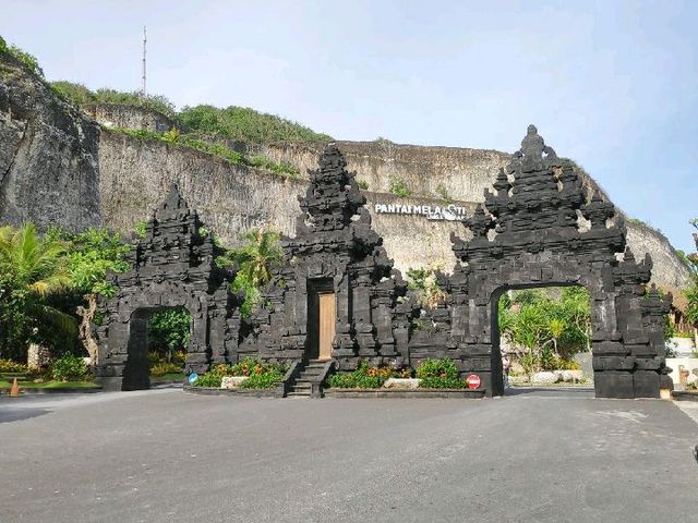 Beautiful Melasti Beach Bali