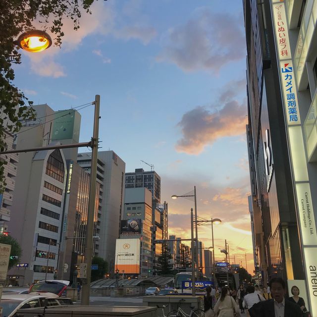 다른 느낌의 낮과 밤의 “오사카”🇯🇵