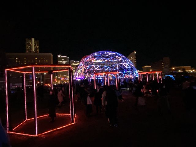 神奈川・横浜。光とアートのプログラム『ヨルノヨ体験』 