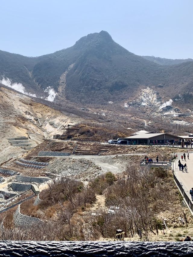 我在大湧谷！硫磺火山、空中纜車、延壽黑蛋