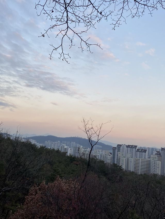 ‘봉화산’에서 가벼운 일몰 산행하기