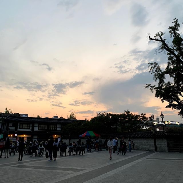 노을질 때 가장 예쁜 전주한옥마을 🌅