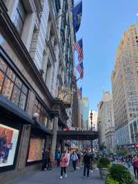 A walk down Times Square