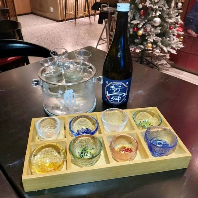 清酒配串燒，超正配搭
