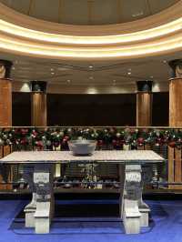 クリスマスシーズンのウェスティン東京