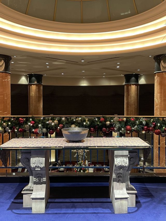 クリスマスシーズンのウェスティン東京