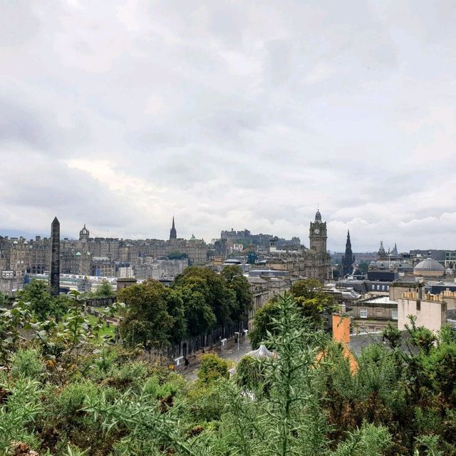 The views from Calton Hill - stunning