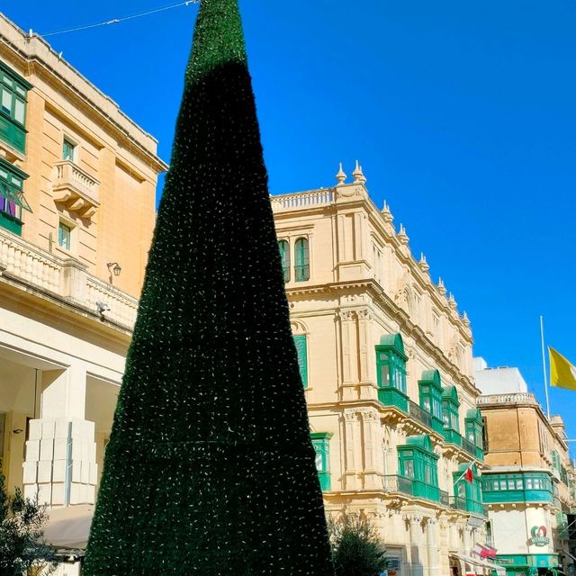 New Year's Eve in Valletta, Malta. 