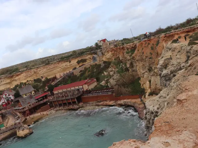  Popeye village in Malta 海と建物のコントラストが最高です！